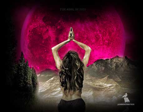 Ritual utilizando a energia da superlua rosa Ritual utilizando a energia da superlua rosa