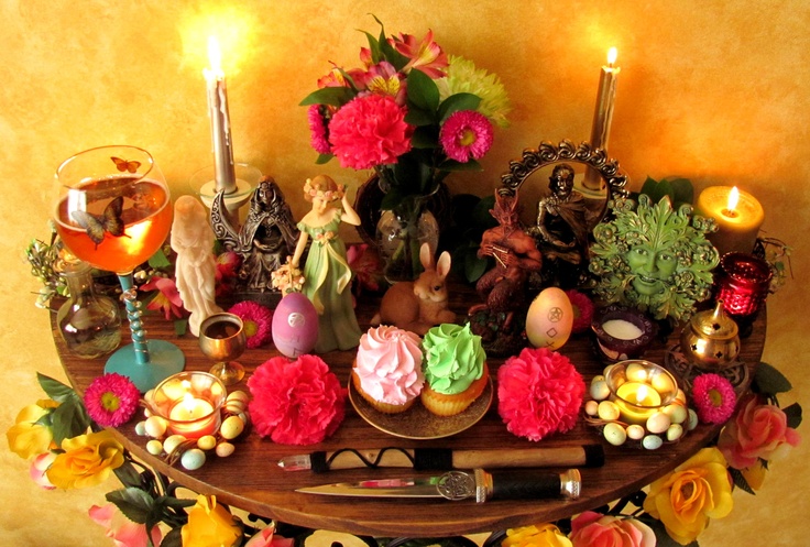 Altar de Ostara